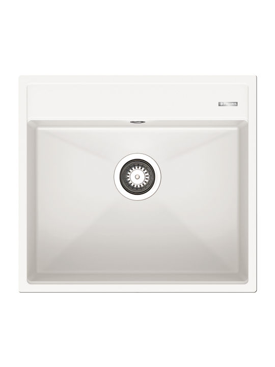 ΝΕΡΟΧΥΤΗΣ PYRAGRANITE ITHAKA 50x40 1B UM SNOW